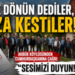 AKBÜK’TE CEZA KRİZİ! KÖYLÜ CUMHURBAŞKANINA SESLENDİ