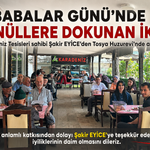 TOSYA'DA KALPLERE DOKUNAN BABALAR GÜNÜ JESTİ