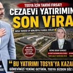 TOSYA’DA TARİHİ YATIRIM İÇİN ARTIK GERİ SAYIM!