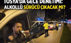 AZ PERSONEL, BÜYÜK ÖZVERİ: TOSYA EMNİYETİ GECEDE DE SAHADA