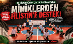 DÜNYA ÇOCUK BAYRAMINDA FİLİSTİN’E SES OLDULAR