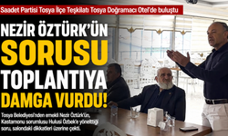 O SORU TOPLANTIYA DAMGA VURDU!