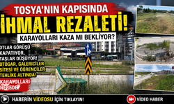 KARAYOLLARI'NIN GÖZDEN ÇIKARDIĞI KAVŞAKLAR  "TOSYA'YA HOŞ GELDİNİZ: OTLAR, ÇÖPLER VE İHMAL!"
