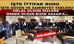 TOSYA'DA CUMHUR İTTİFAKINA YAKIŞIR  TABLO GURURLANDIRDI  ( BU İKİLİ ÇOK İŞ YAPAR )...