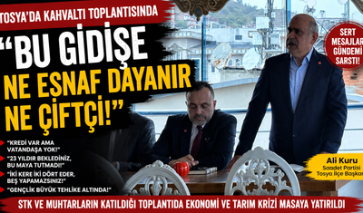 BU DÜZEN KİM İÇİN ÇALIŞIYOR? TOSYA’DA SERT SORU!