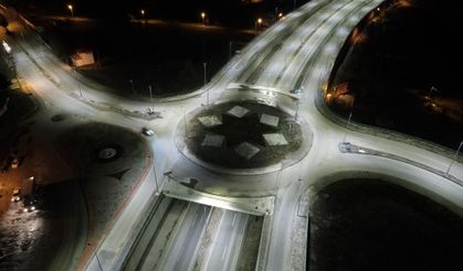 Eceoğlu Kavşağı Işıl Işıl: Tosya’da Gece Güvenliği Güçlendi