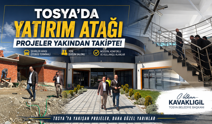 BAŞKAN KAVAKLIGİL: “DAHA KONFORLU TOSYA İÇİN ÇALIŞIYORUZ”