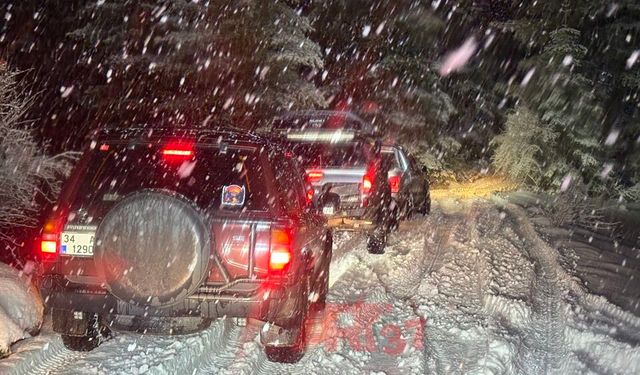 KAR, ÇAMUR, ORMAN VE EĞLENCE: TOSYA’DA NEFES KESEN OFF-ROAD MACERASI