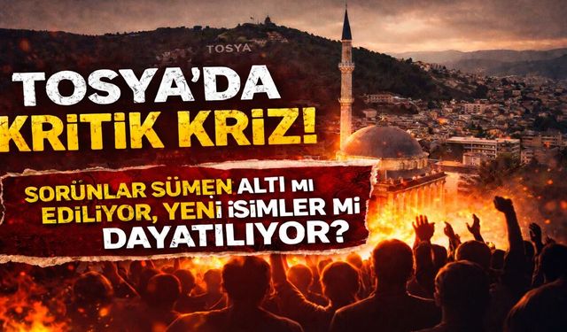 “Tosya’da Büyük Kırılma: İstifaların Üzeri Örtülüp Yeni İsimler Mi Dayatılıyor?”