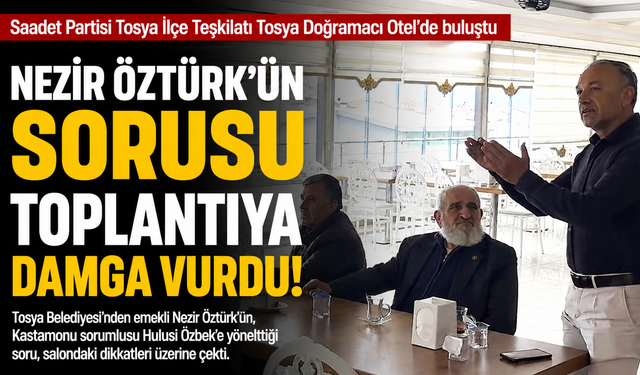 TEK SORU, BÜYÜK ETKİ: TOPLANTIDA KRİTİK AN!