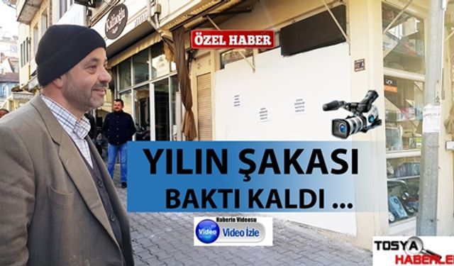 TOSYA'DA ESNAFA YILIN ŞAKASINI YAPTILAR ( NEYE UĞRADIĞINI ŞAŞIRDI)...
