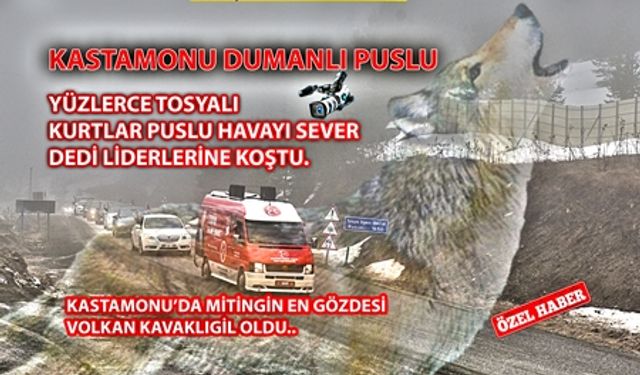 TOSYA MHP LİDERİ DEVLET BAHÇELİ İÇİN KASTAMONU'YA AKIN ETTİ...