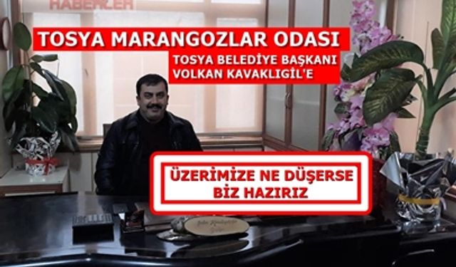 TOSYA MARANGOZLAR ODASI BAŞKANLIĞI BASIN AÇIKLMASI.