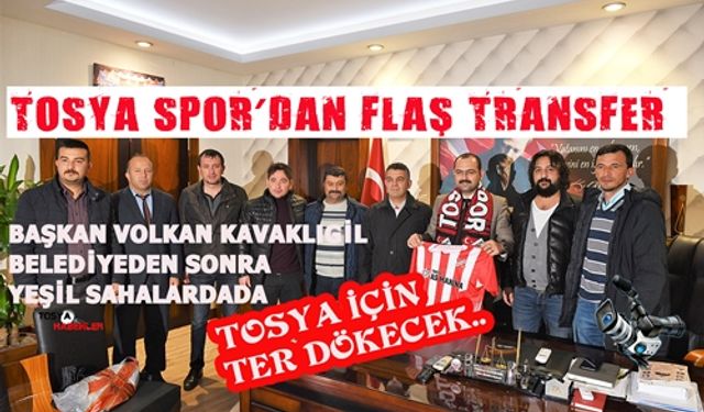 TOSYA'DA YILIN TRANSFERİ BAŞKAN VOLKAN'A İMZA SONRASI İLK TELKİN HOCALARINDAN GELDİ...