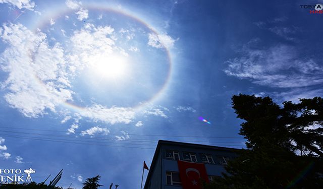 KASTAMONU'NUN TOSYA İLÇESİNDE ENTERASAN GÖKYÜZÜ OLAYI...