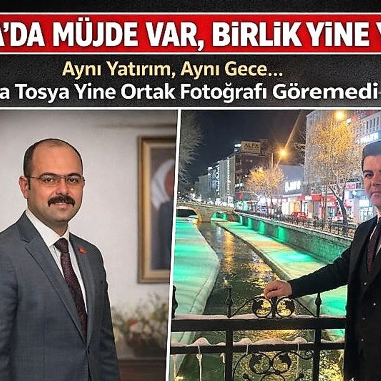 **Aynı gece, aynı yatırım için ayrı ayrı “müjde” paylaşımları…