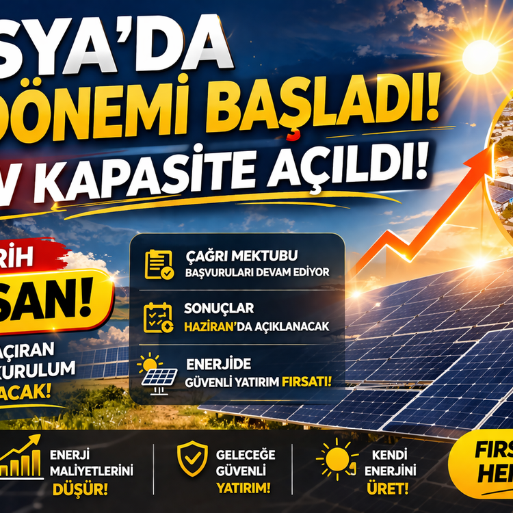 TOSYA’DA GÜNEŞ ENERJİSİ HAMLESİ: SINIRLI KAPASİTE, KAÇIRMAYIN!