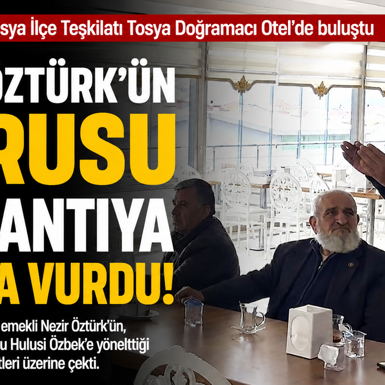 TEK SORU, BÜYÜK ETKİ: TOPLANTIDA KRİTİK AN!