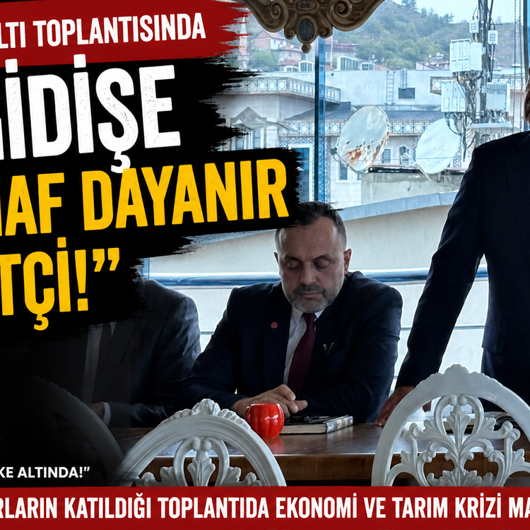 TOSYA’DA BOMBA SÖZLER: “BİR NESİL KAYBEDİLİYOR!”