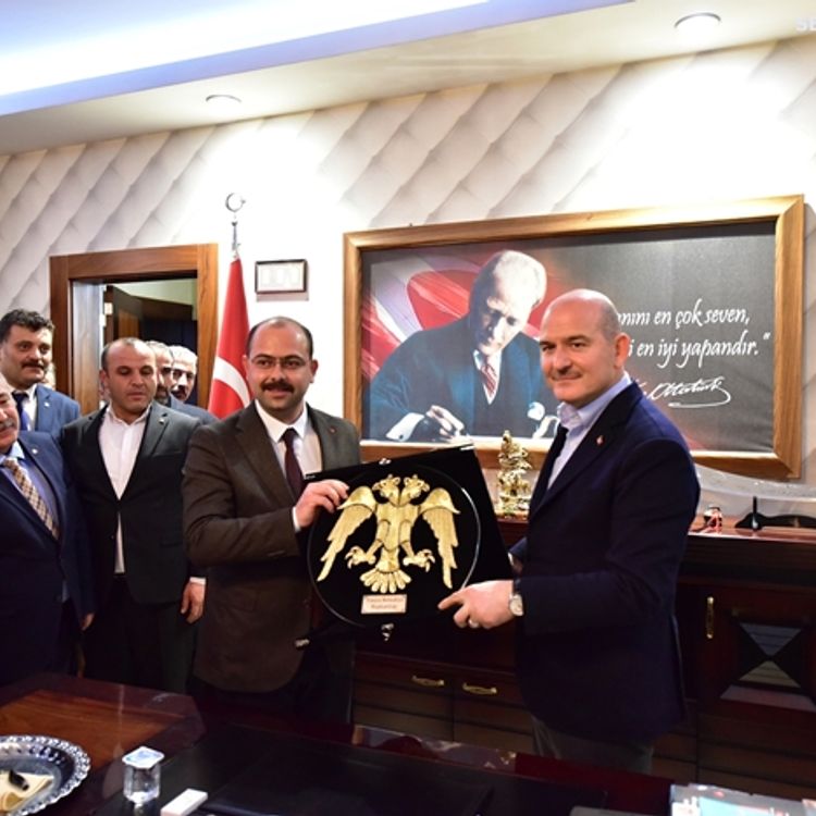 VOLKAN BAŞKAN GURURLA SUNAR "BAKAN SOYLU TEBRİK EDERİM ALLAH RAZI OLSUN"...