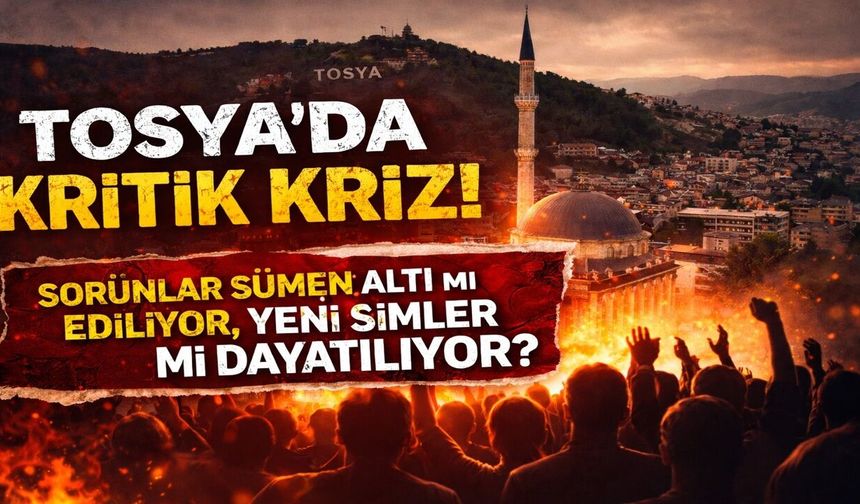 “Tosya’da Büyük Kırılma: İstifaların Üzeri Örtülüp Yeni İsimler Mi Dayatılıyor?”