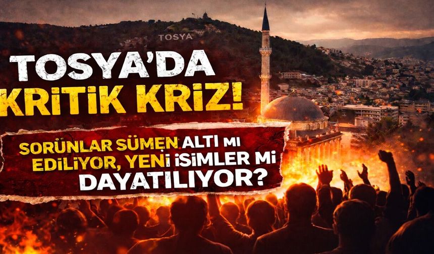 “Tosya’da Büyük Kırılma: İstifaların Üzeri Örtülüp Yeni İsimler Mi Dayatılıyor?”