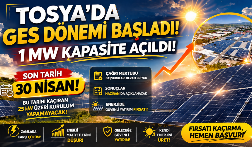 GES İÇİN GERİ SAYIM BAŞLADI: 30 NİSAN’I KAÇIRAN YANAR!
