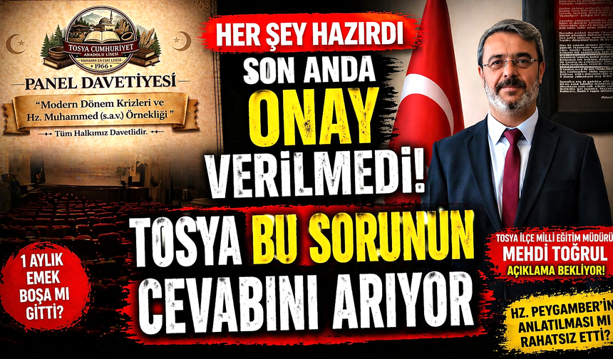 EĞİTİM Mİ ENGELLENDİ? TOSYA’DA TARTIŞMALI KARAR