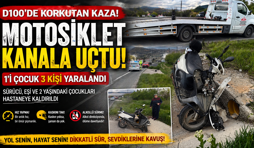 D100’DE FACİA KIL PAYI: 2 YAŞINDAKİ ÇOCUK YARALANDI