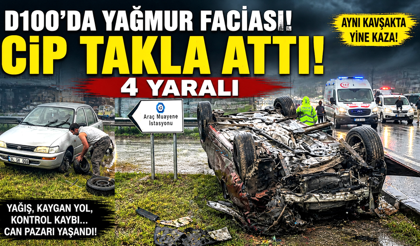 TOSYA’DA AYNI KABUS: BU KAVŞAK HER YAĞMURDA CAN ALIYOR!