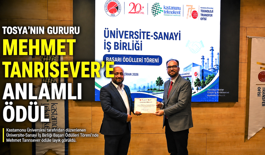 ÖZTÜRKLER HAZIR BETON'UN BAŞARISI ÖDÜLLE TAÇLANDI