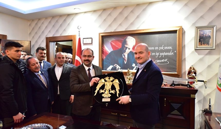 VOLKAN BAŞKAN GURURLA SUNAR "BAKAN SOYLU TEBRİK EDERİM ALLAH RAZI OLSUN"...